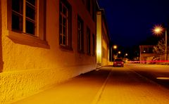 Neckartal in der Nacht