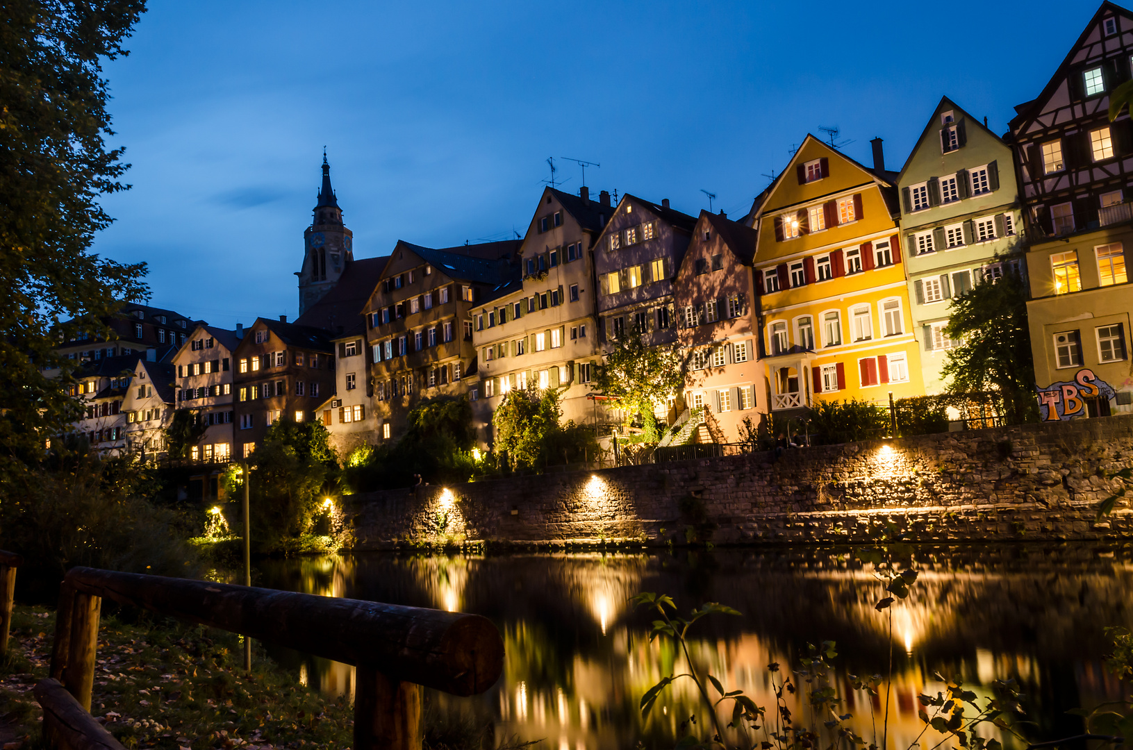 Neckarufer in Tübingen