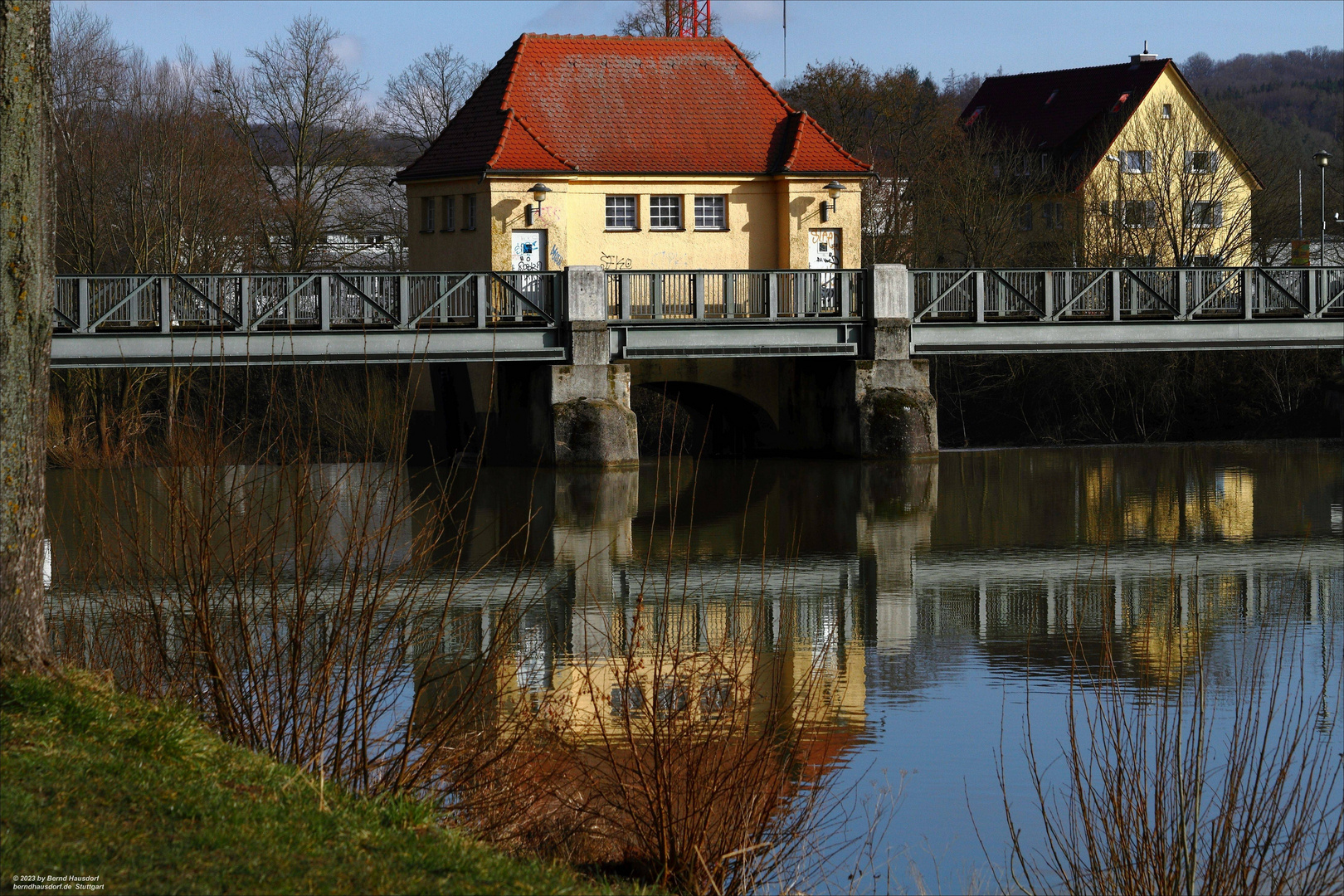 Neckarwehr in Tübingen