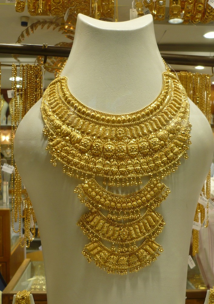 Necklace at Gold Souk