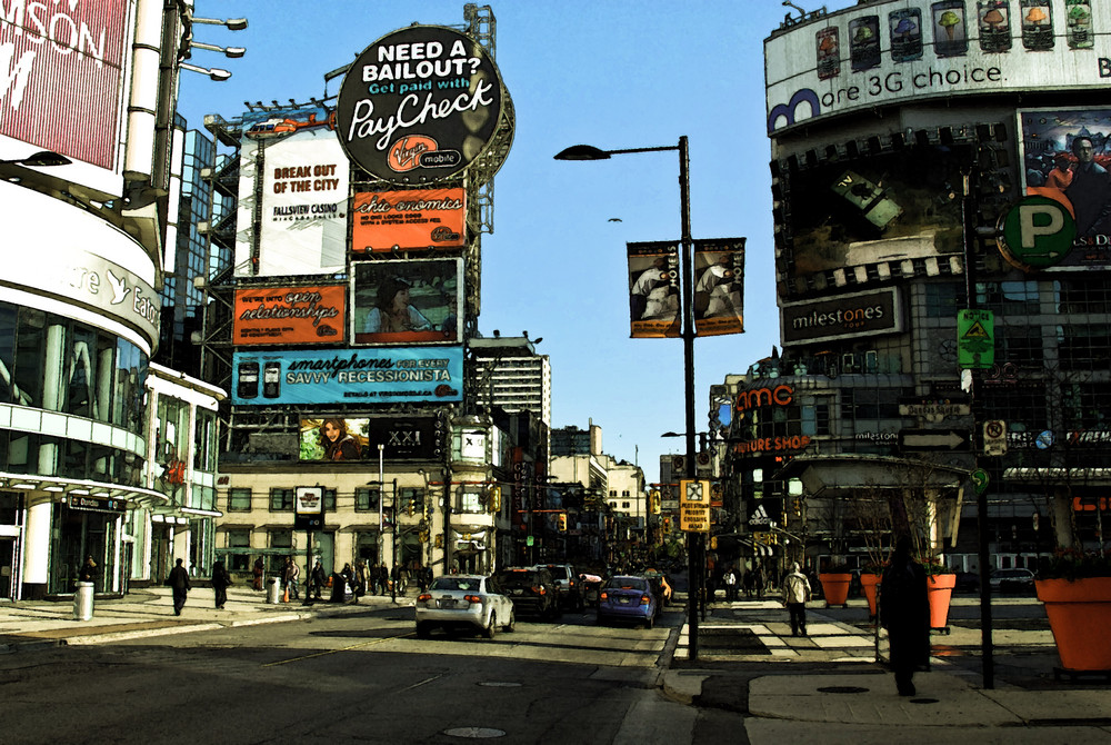 NEED A BAILOUT ? Young Street Toronto downtown