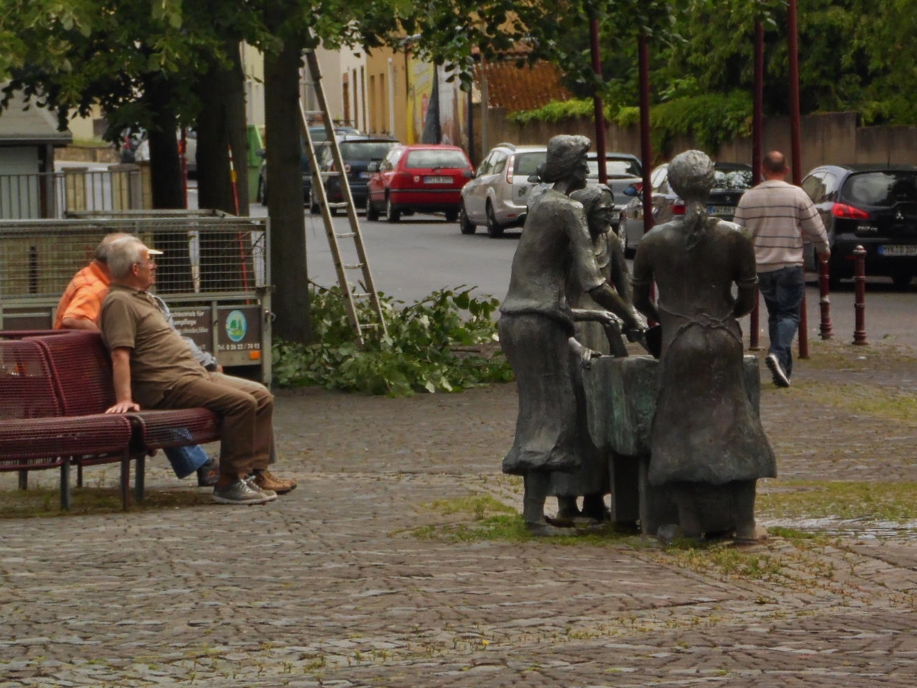 Nee...ich kann nicht hinsehen, wie die sich abrackern müssen