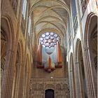 Nef, jubé et orgue de la Cathédrale Saint-Etienne de Limoges 