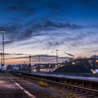 Neheimer Bahnhof am frühen Morgen