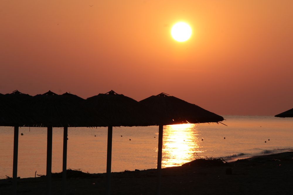 Nei Pori beach, Olympische Riviera, Geece - Sonnenaufgang