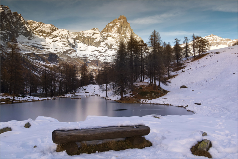 Nei pressi di Cervinia