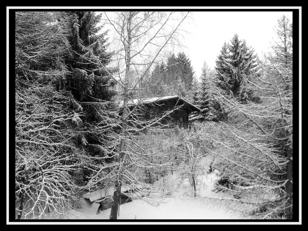 Neige à Combloux