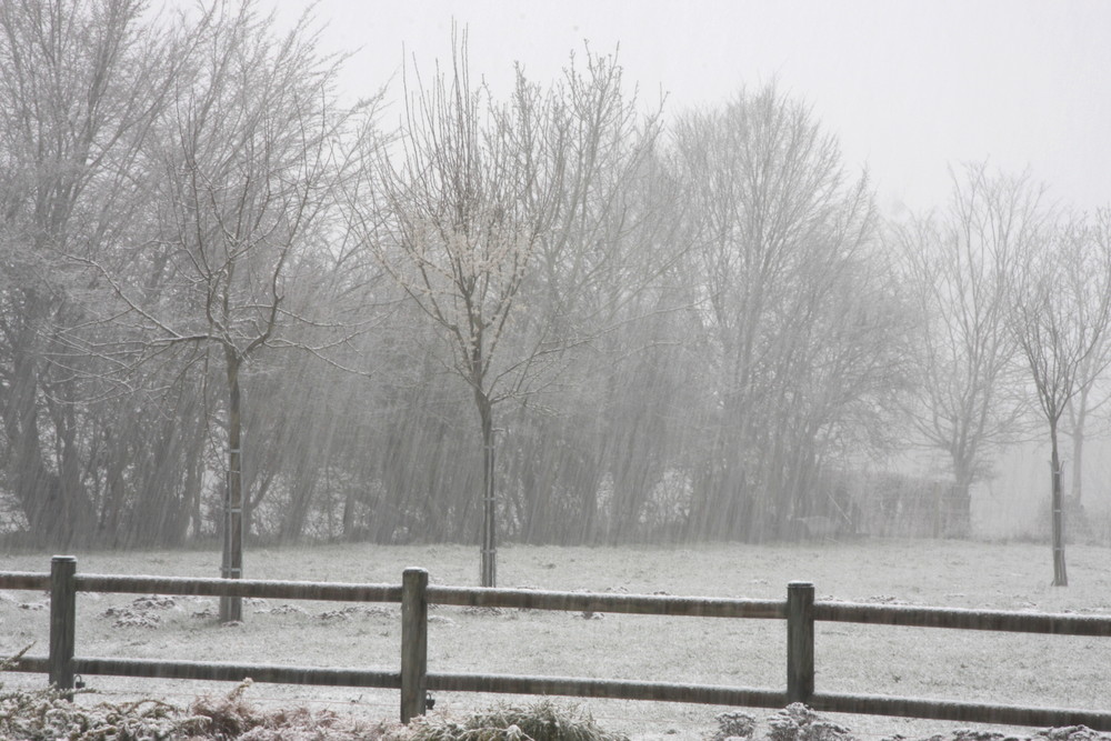 Neige au 22 mars!