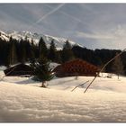 NEIGE en ABONDANCE ( haute-savoie)