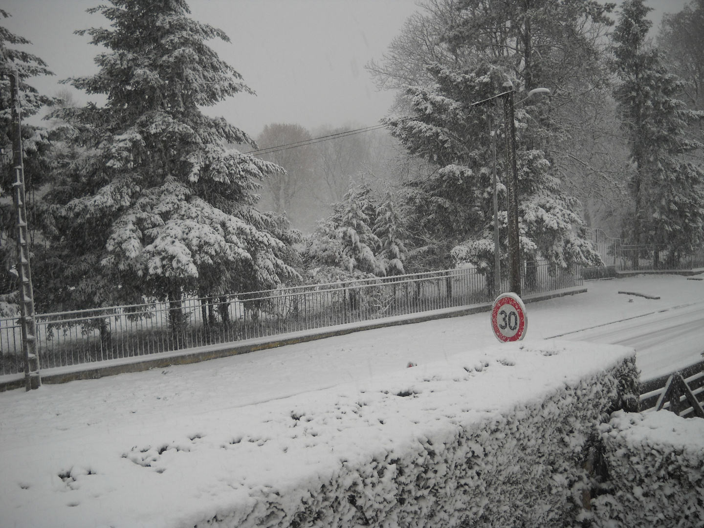 Neige en Ile de France