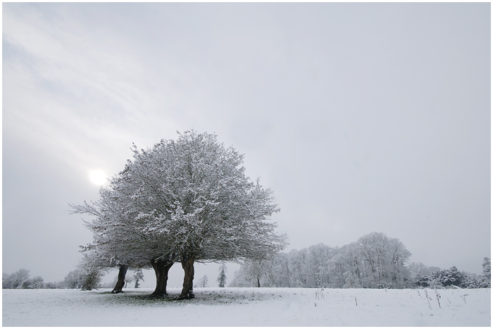 Neige en normandie