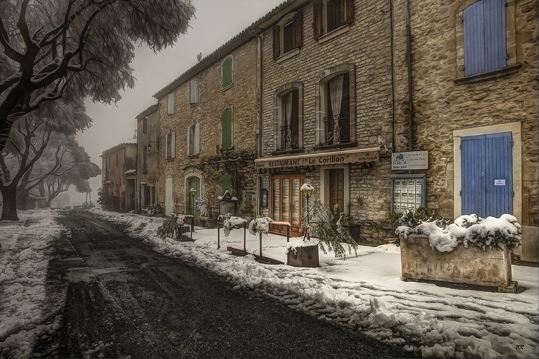 neige en Provence (2) !!!!!!