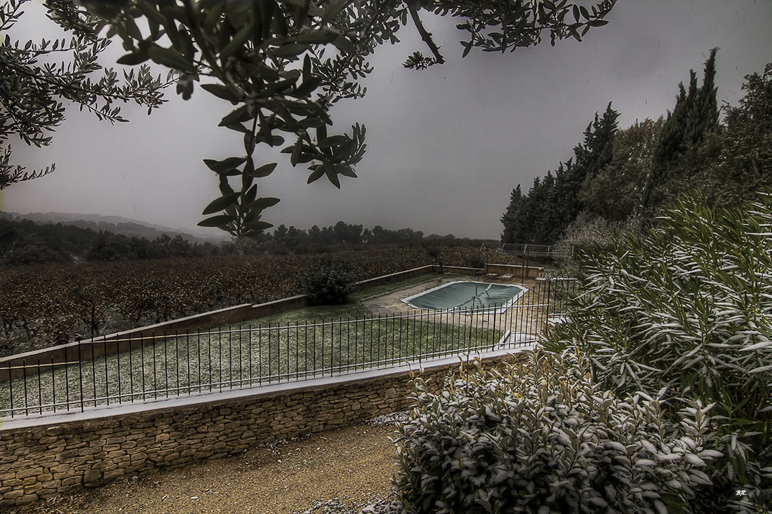 neige en Provence !!!!