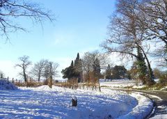 Neige sur la Ténarèze -- Armagnac 01/2007 -- Schnee über die Ténarèze