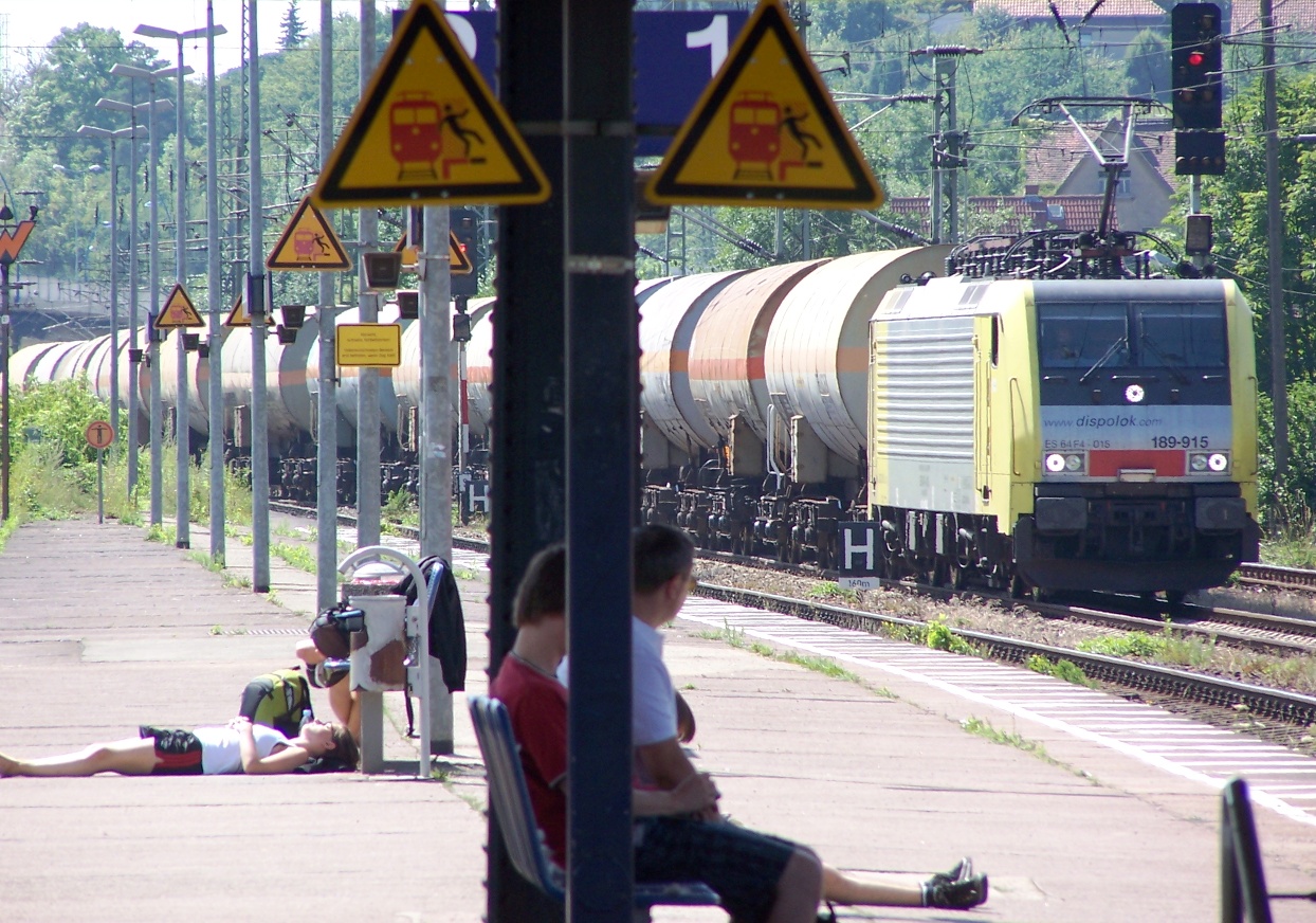 Nein, Bahnhöfe sind nicht schmutzig...