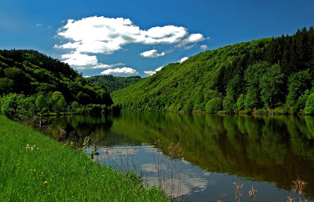 Nein - das ist kein oberbayerischer Bergsee ...