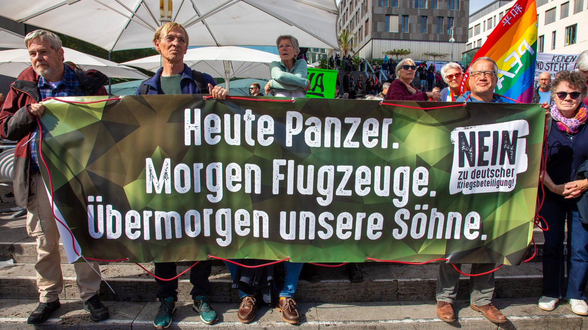 Nein zu deutscher Kriegsbeteiligung