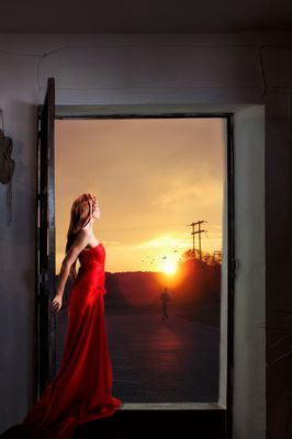 Nein,.................es war nur sein Schatten