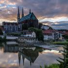 Neißeblick auf Peterskirche in Görlitz