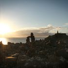 Neist Point Cairns