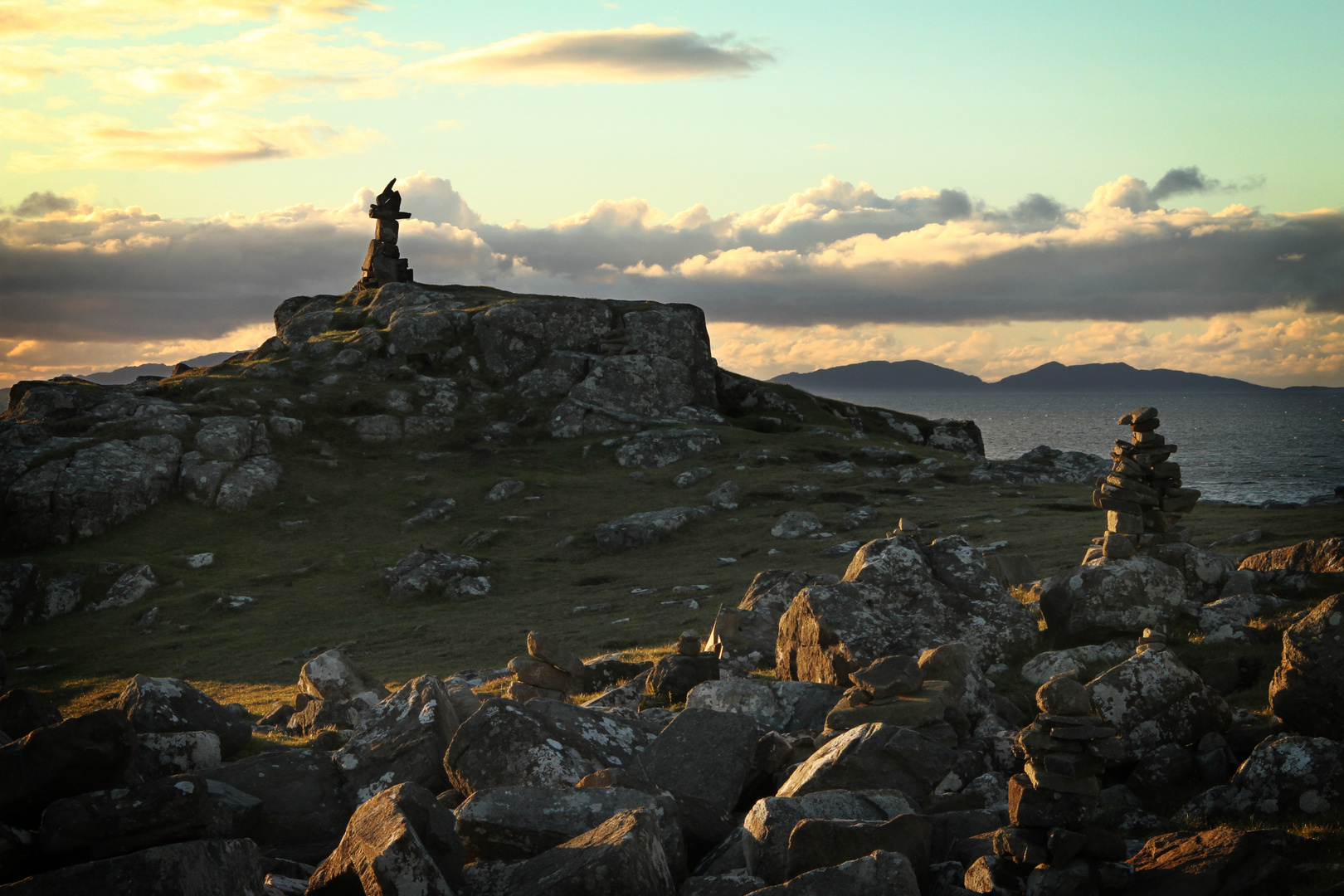 Neist Point Cairns II