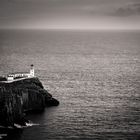 Neist Point Lighthouse b/w