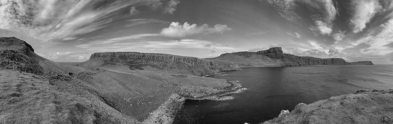 neist point overlooking moonen bay