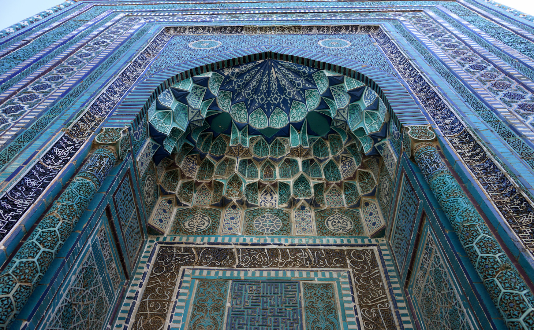 Nekropole Shah-i-Sinda, Samarkand, Usbekistan