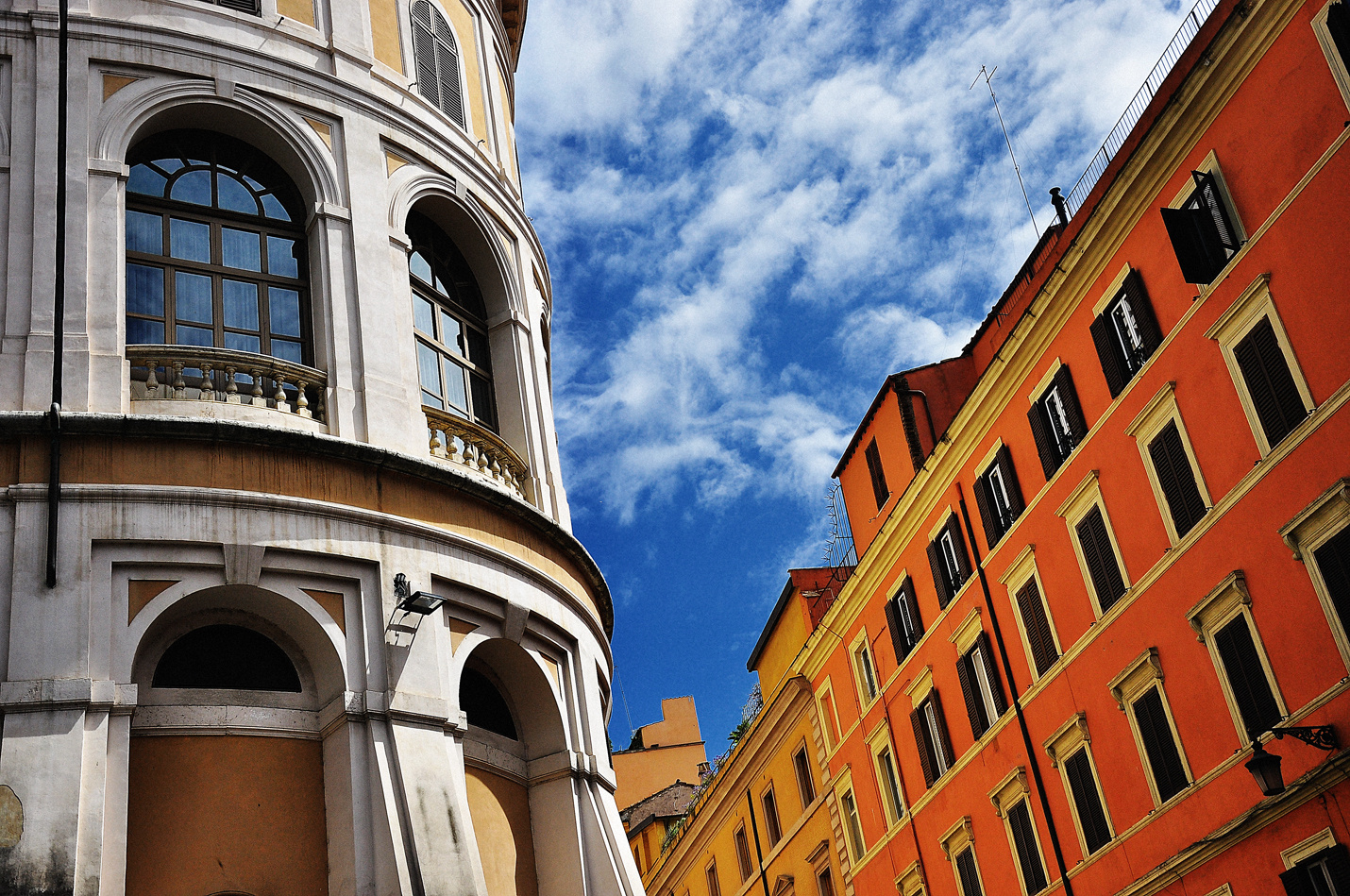 Nel centro storico di Roma