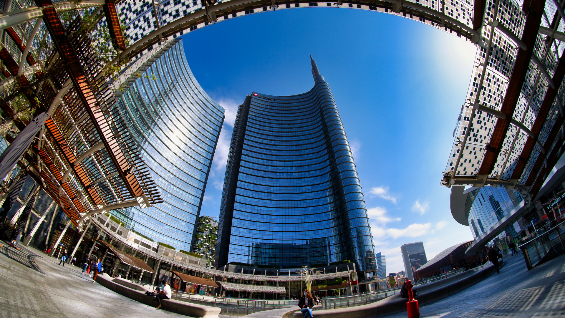 nel cuore di Milano - quartiere Porta Nuova - Garibaldi