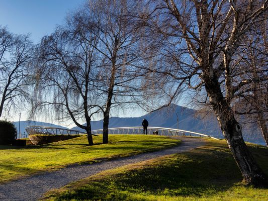 Nel parco di Germignaga