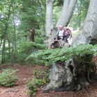 Nella Foresta di Brè!!!Svizzera ( con mio marito Max)