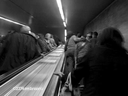 Nella frenesia delle nostre vite...stipati stiamo