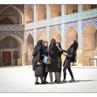 Nella moschea del venerdì di Isfahan 
