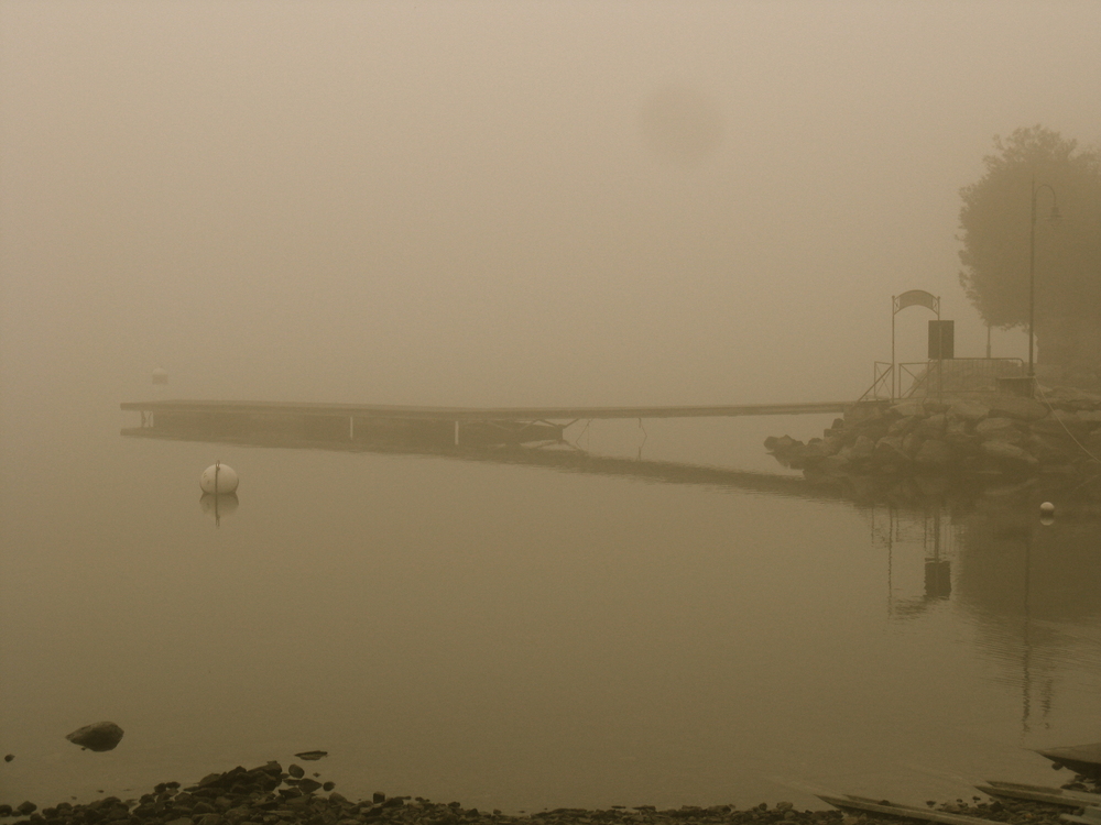 Nella nebbia mattutina