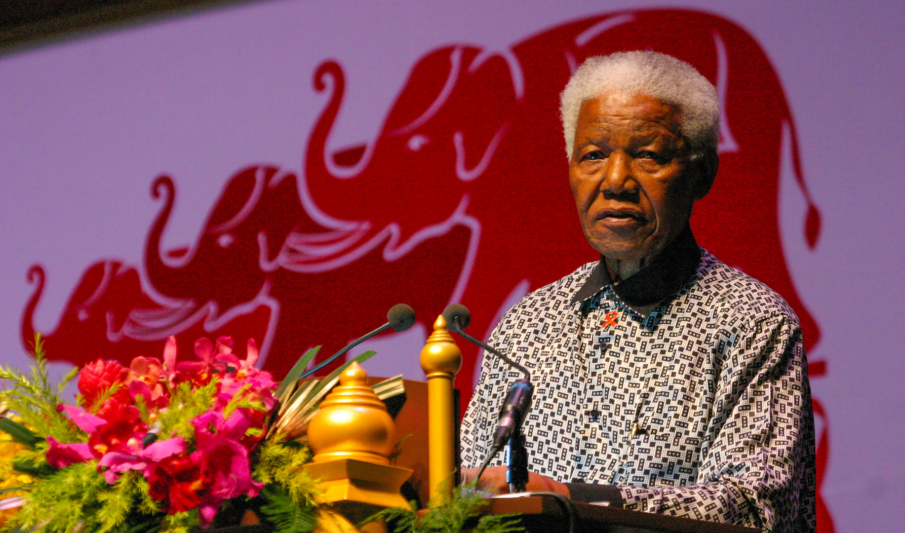 Nelson Mandela in Bangkok