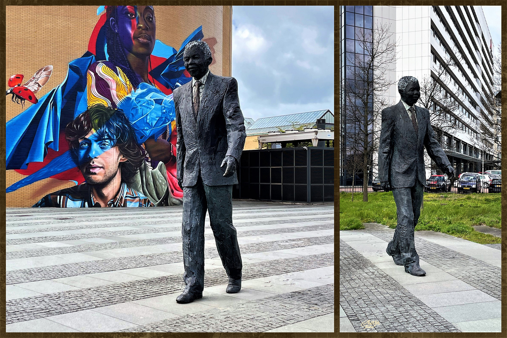 Nelson Mandela in Den Haag