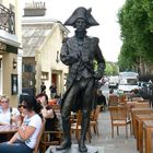 Nelson Statue bei der Trafalga Taverne in Greenwich