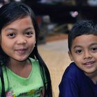 Nengah and her brother Nyoman