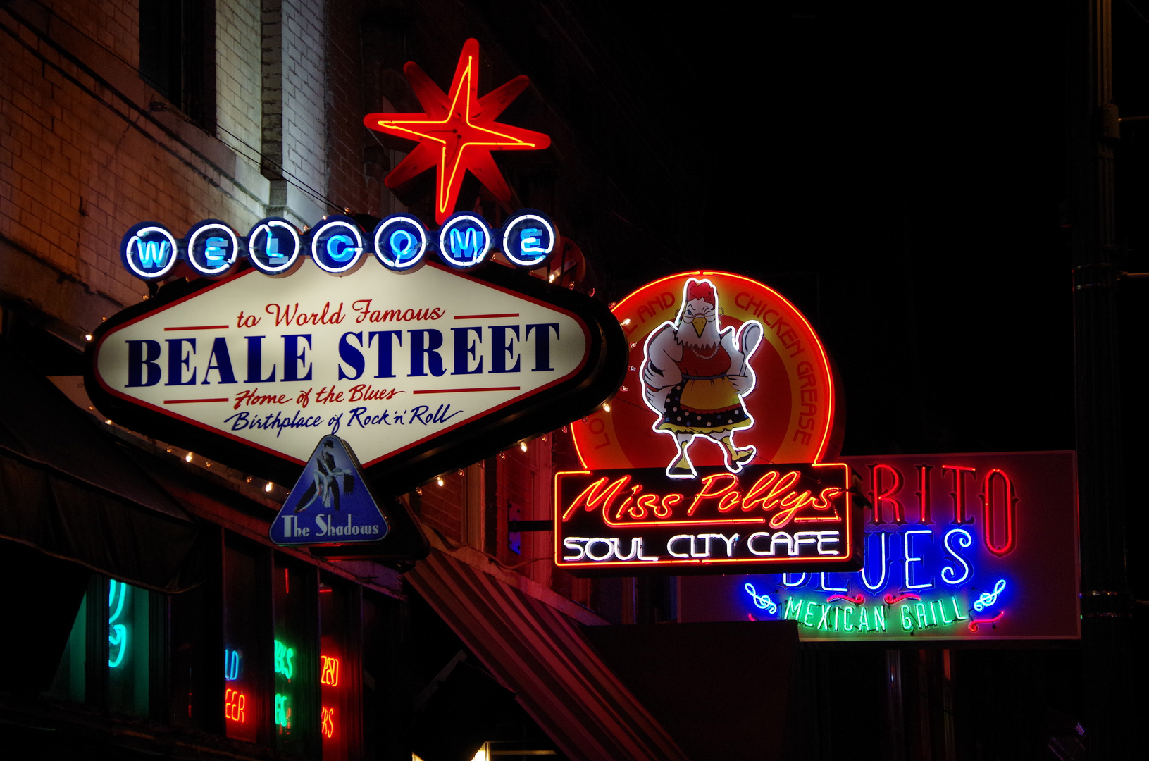 Neon at Beale Street Memphis TN (1)