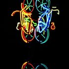 Neon-Fahrrad