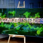 Neon im Schaufenster