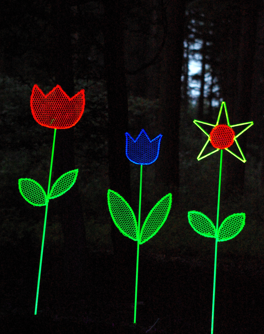 Neon-night Blumen