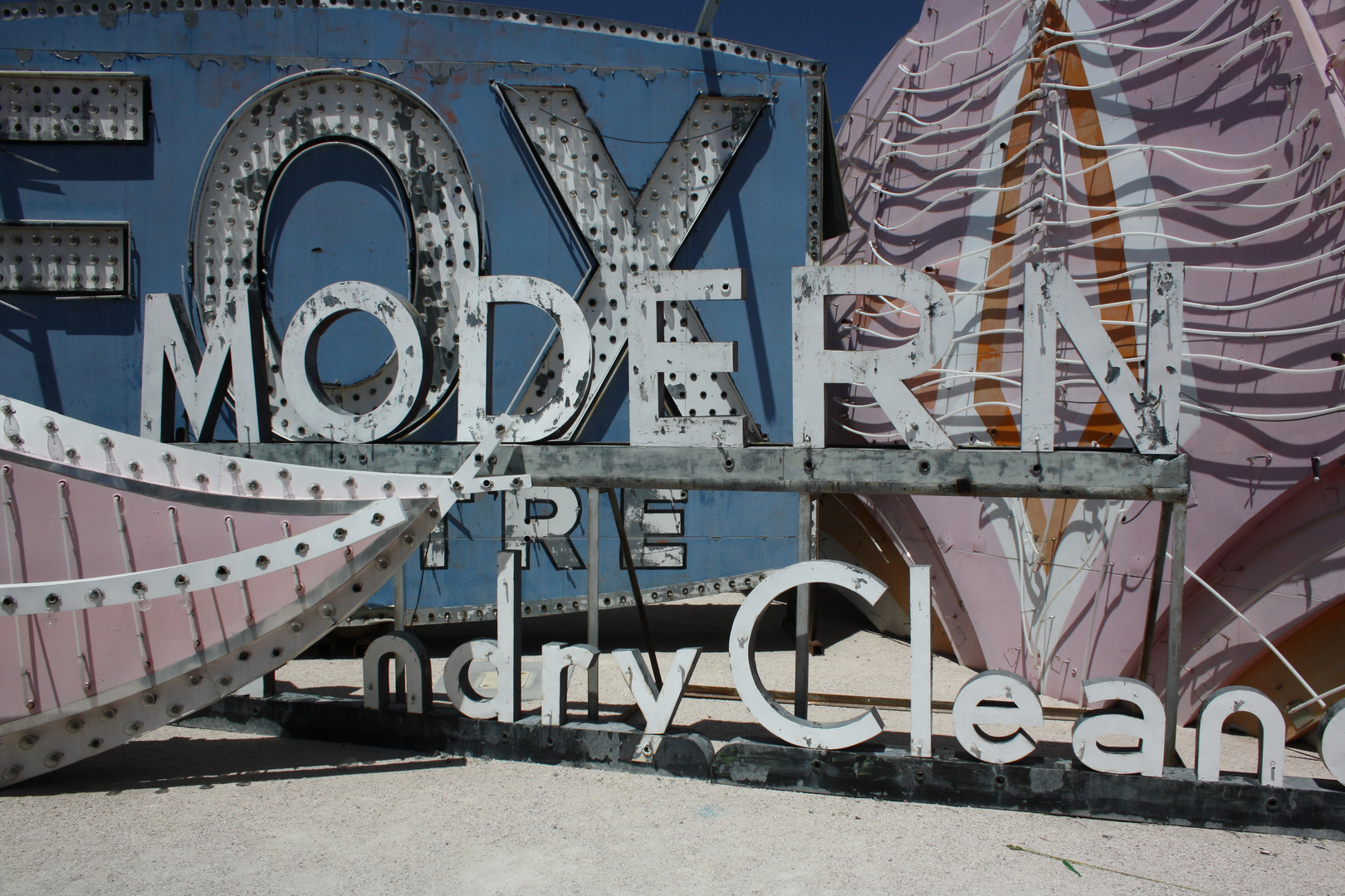 Neon sign boneyard