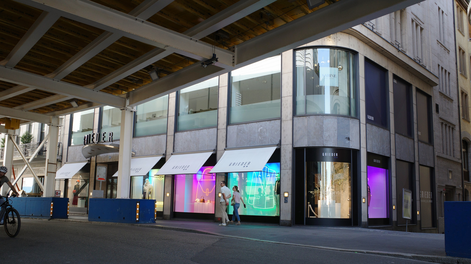 Neon Store Windows