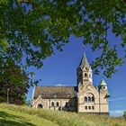 Neoromanische Kirche in Mirbach Eifel