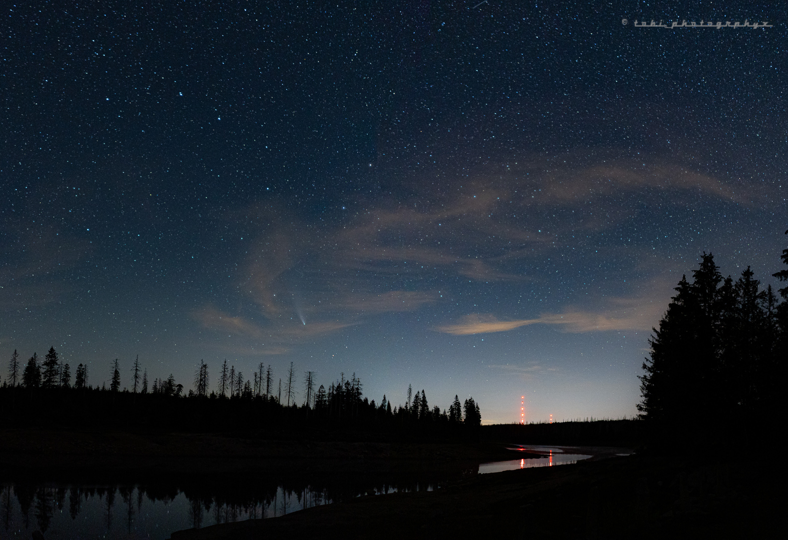 Neowise am Oderteich