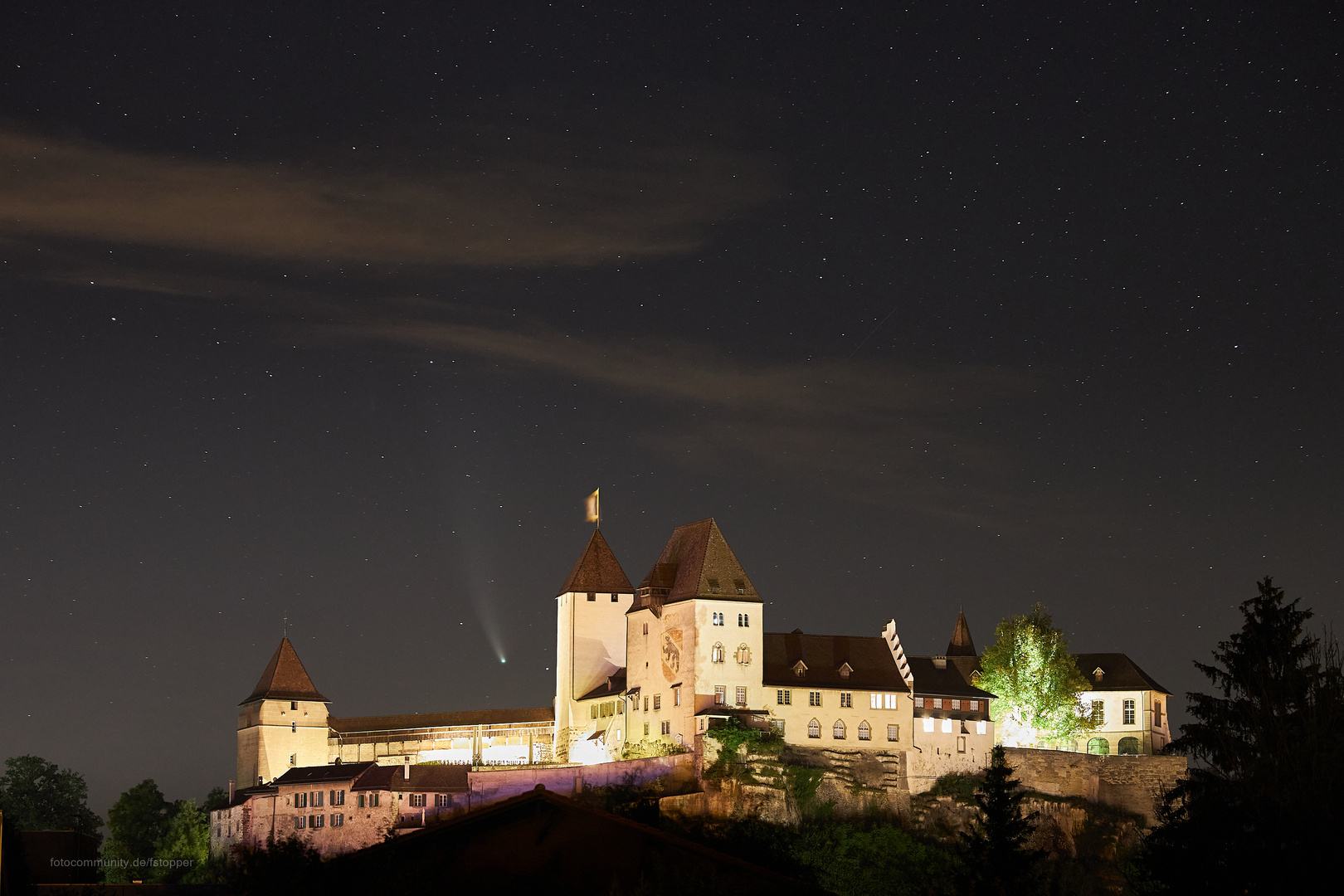 Neowise am Schloss Burgdorf 2