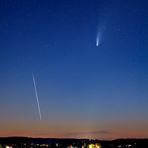 Neowise mit Meteorit