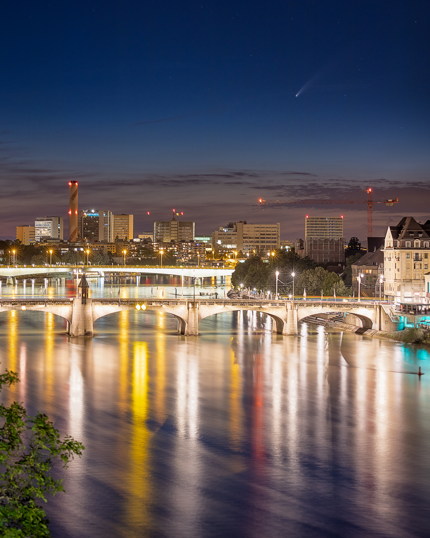 NEOWISE over Basel